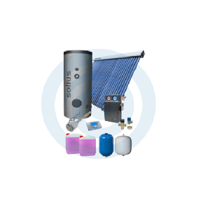 Loja da Climatização PACOTE SOLAR Nº 2 HIDROMANTEL 300L + TUBOSOL HP 30 TUBOS