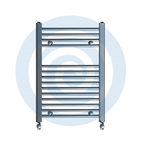TOALHEIRO PLANO SOLIUS TUBOLINE CROMADO 700