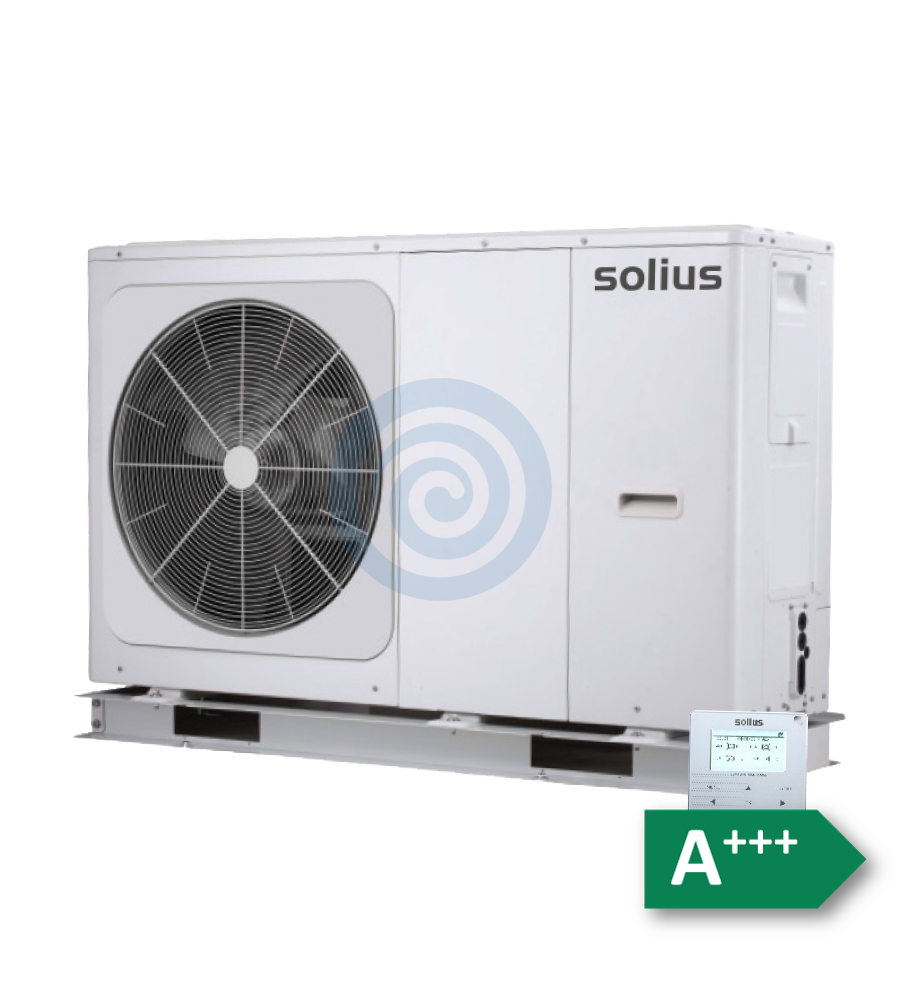 BOMBA DE CALOR SOLIUS AEROBOX INVERTER PRO 10 MONOFÁSICA