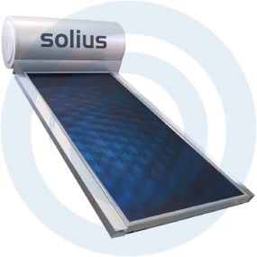 PAINEL SOLAR TERMOSSIFÃO SOLIUS ECOKIT 200 LITROS