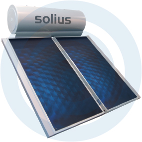 PAINEL SOLAR TERMOSSIFÃO SOLIUS ECOKIT 300 LITROS